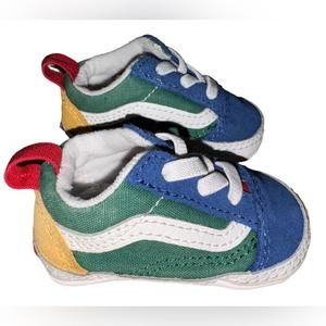 VANS Off The Wall Old Skool infant crib shoes Yacht Club size 2 Vans